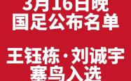 开云体育在线-中国足球协会发布中国男足23人大名单　可能参加世预赛